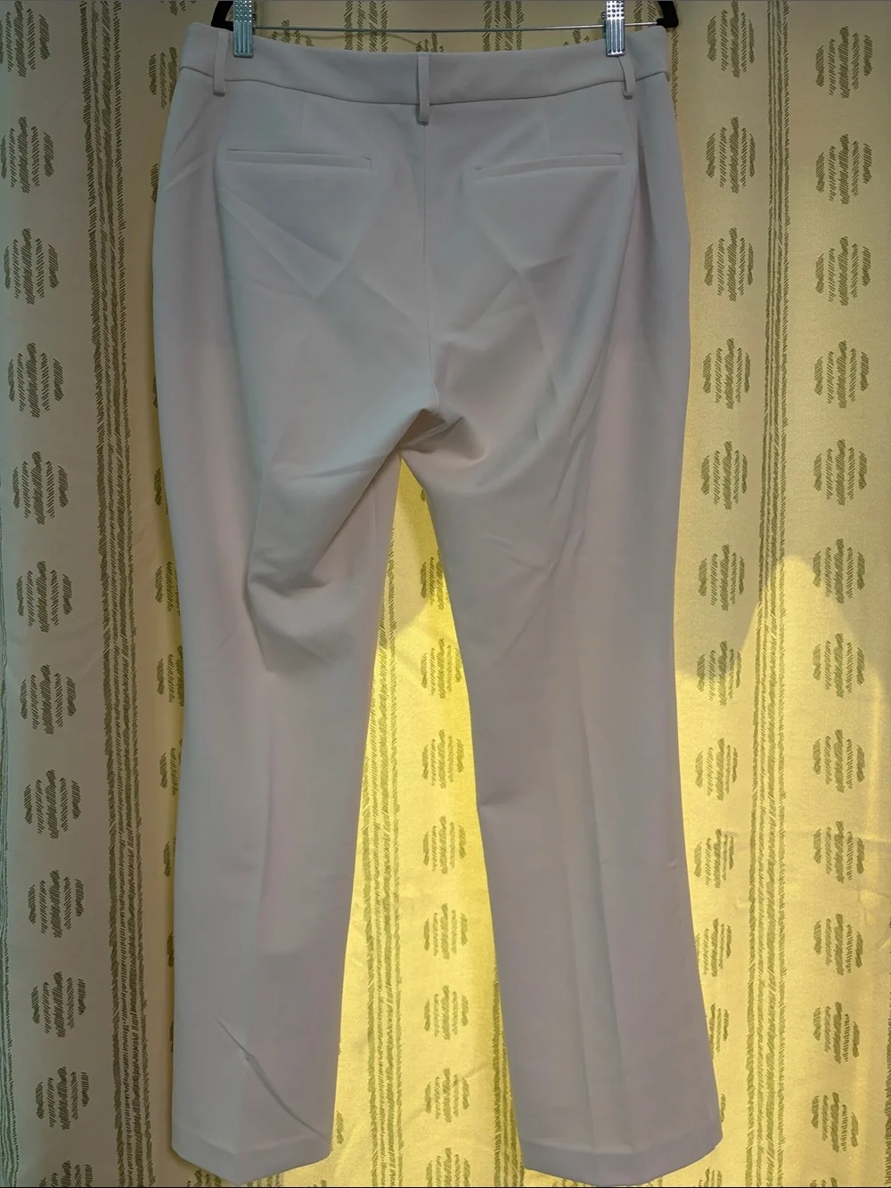 Express Women’s Boot Cut Dress Pants in White